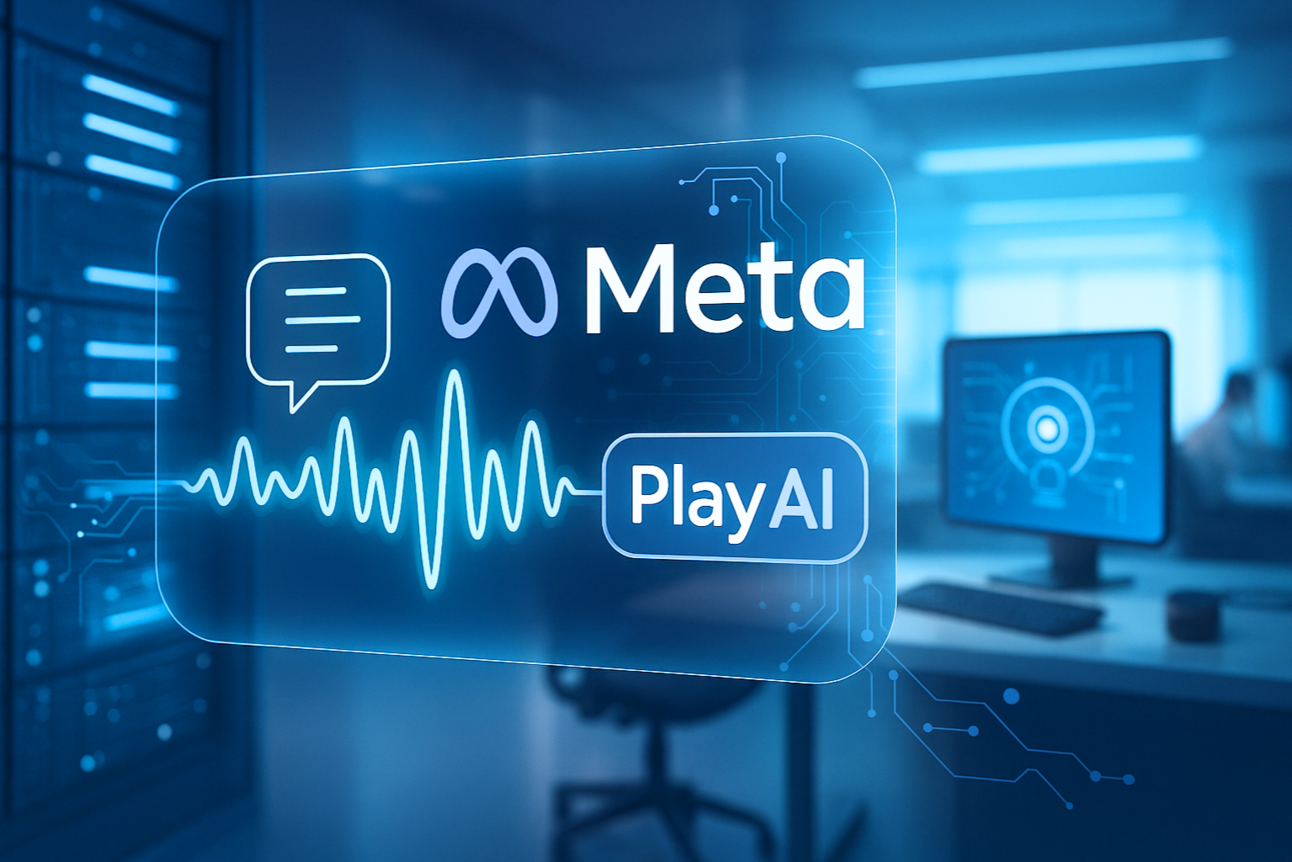 Meta获取语音AI启动Playai，扩大了演讲技术的推动力